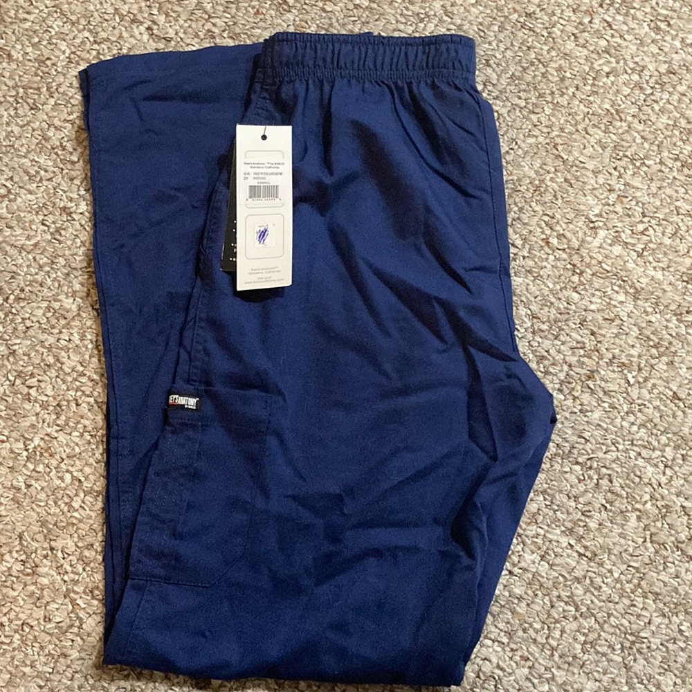 Indigo XS Grey’s Anatomy Scrub Bottoms